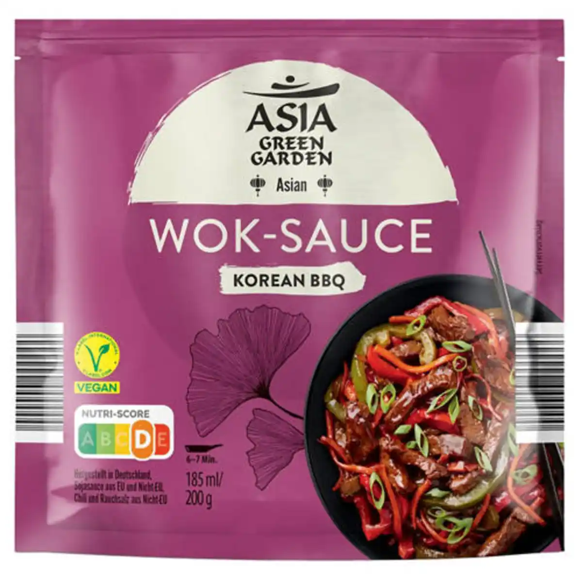 Bild 1 von ASIA GREEN GARDEN Asia Wok-Saucen 200 g, Korean BBQ