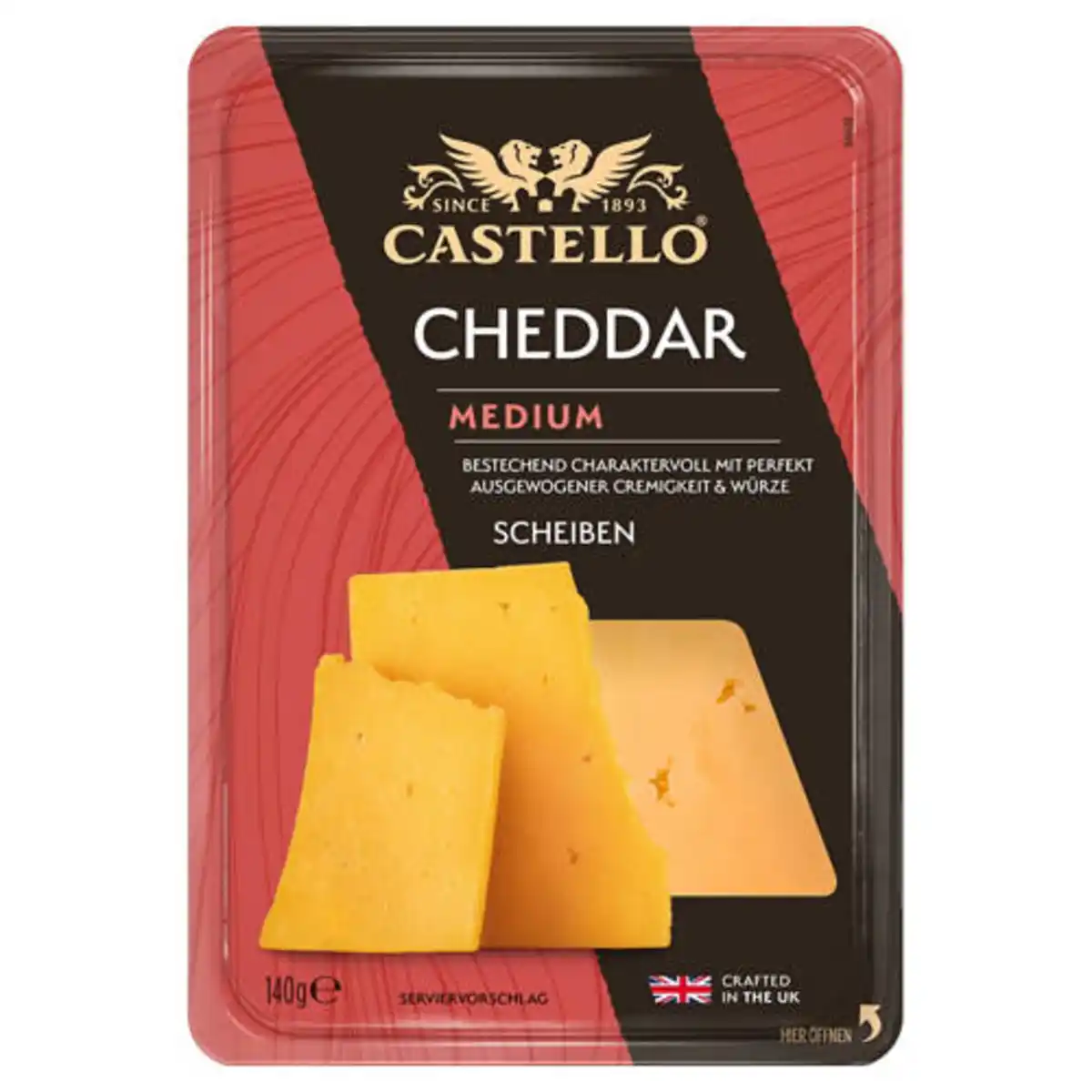 Bild 1 von CASTELLO Cheddar 140 g