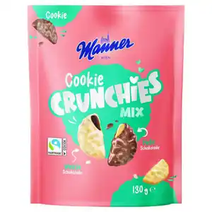 MANNER Crunchies Mix 130 g, Wafer White Mix