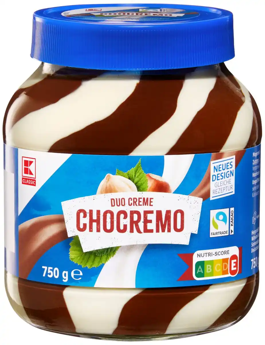 Bild 1 von K-CLASSIC Duo-Creme Chocremo, 750-g-Glas