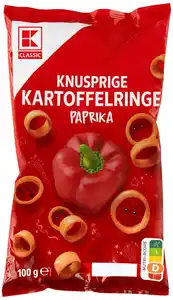 K-CLASSIC Knusprige Kartoffelringe, 100-g-Packg.