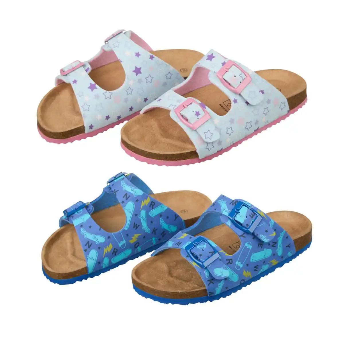 Bild 1 von STEP BY STEP COMFORT Kinder-Pantoletten mit Tieffußbett, Paar