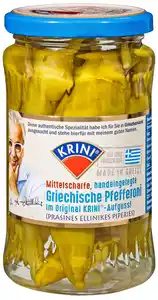 KRINI Griech. Pfefferoni, 320-g-Glas