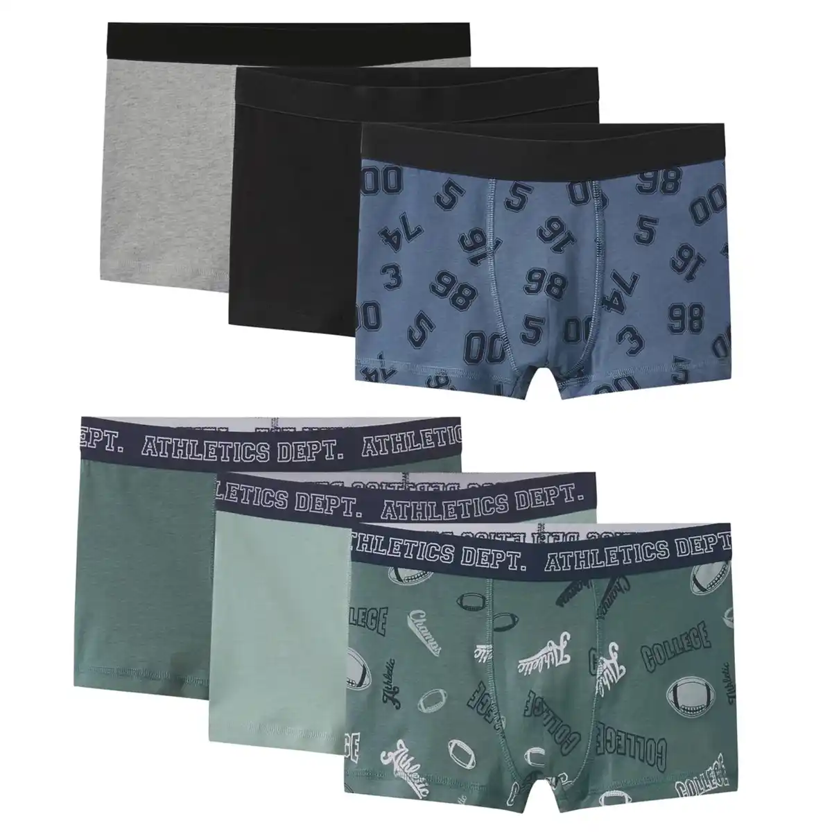 Bild 1 von HIP&HOPPS® Kinder-Boxershorts, 3-St.-Packg.