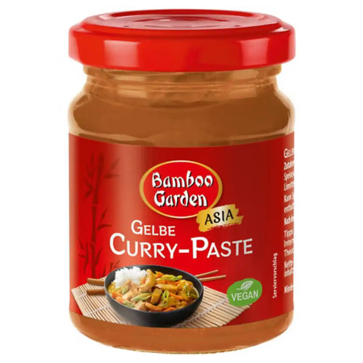 Bild 1 von BAMBOO GARDEN Currypaste 125 g, Gelb