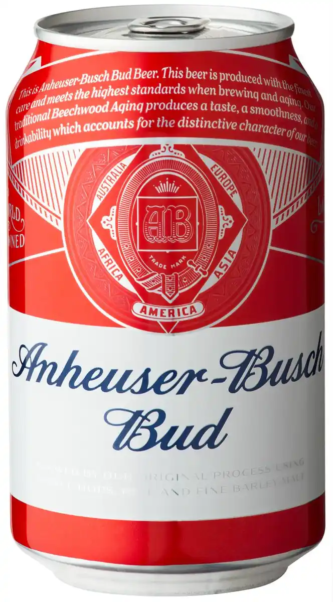 Bild 1 von ANHEUSER-BUSCH Bud Lagerbier, 0,33-l-Dose