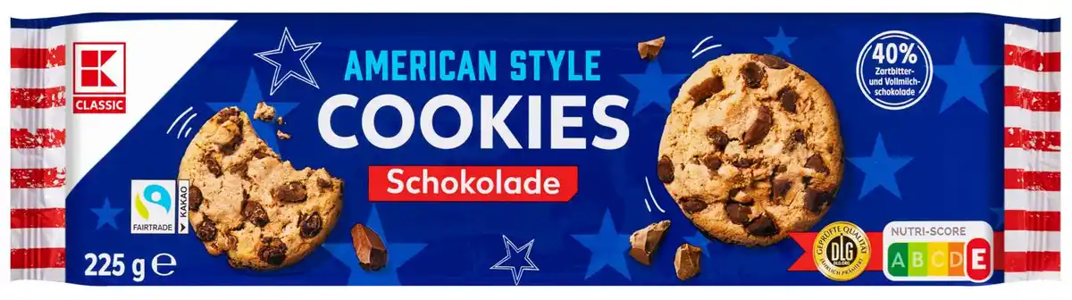 Bild 1 von K-CLASSIC Cookies, 225-g-Packg.