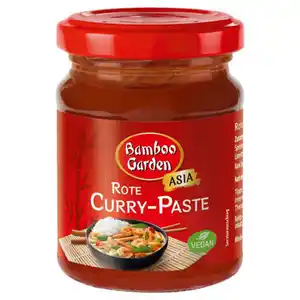 BAMBOO GARDEN Currypaste 125 g, Rot