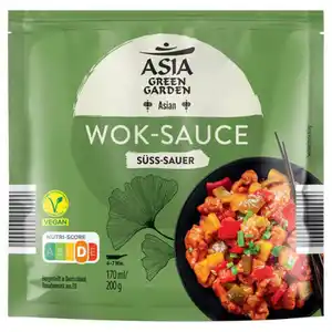 ASIA GREEN GARDEN Asia Wok-Saucen 200 g, Süß-Sauer