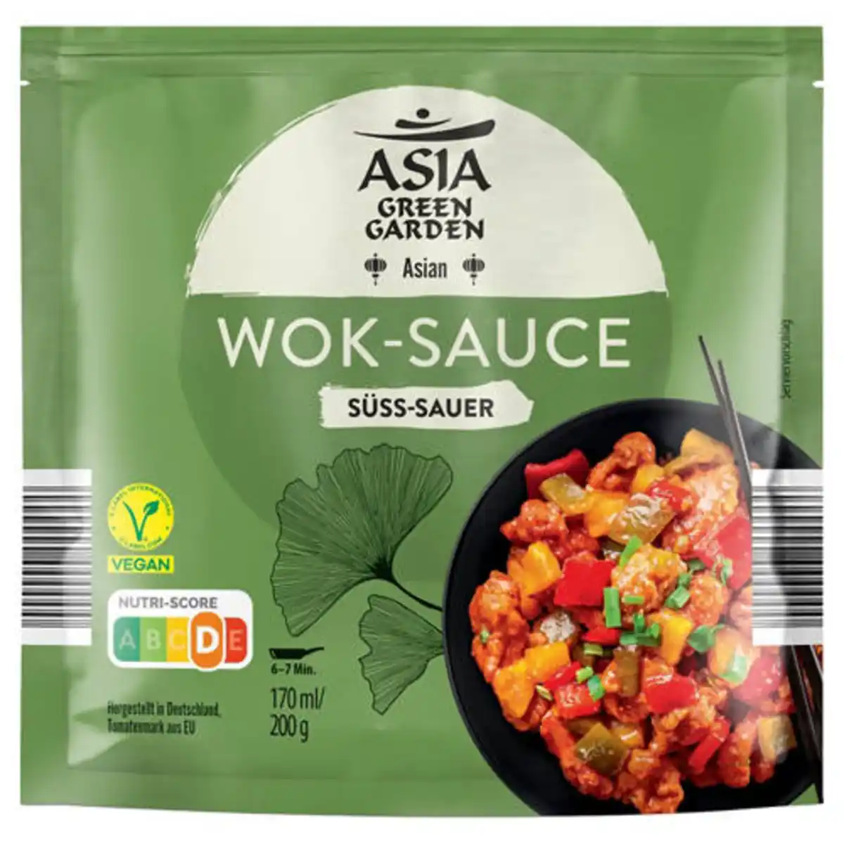 Bild 1 von ASIA GREEN GARDEN Asia Wok-Saucen 200 g, Süß-Sauer