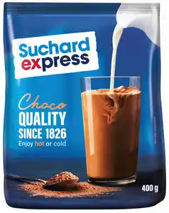 SUCHARD EXPRESS Kakaohaltiges Getränkepulver, 400-g-Nachfüllpackg.