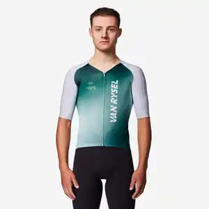 VAN RYSEL Rennrad Trikot Herren kurzarm Aero „RCR-F“ grün