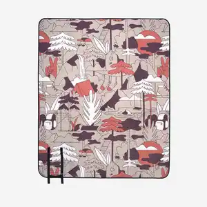 QUECHUA Picknickdecke Camping - Komfort 170 × 140 cm