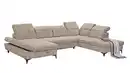Bild 1 von Wohnlandschaft Schlaffunktion Bettkasten Beige-Kaschmir - MERCY
