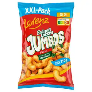LORENZ Erdnusslocken, Jumbos 210 g