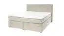 Bild 1 von Boxspringbett Chenille grau-beige 200 x 200 cm mit Bettkasten - AMY