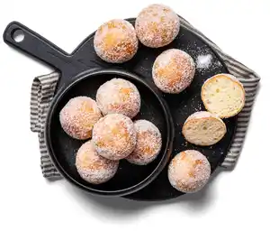Quarkbällchen, Stück