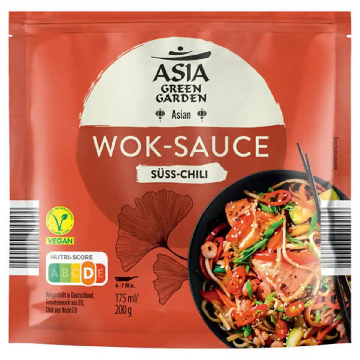 Bild 1 von ASIA GREEN GARDEN Asia Wok-Saucen 200 g, Süß-Chili