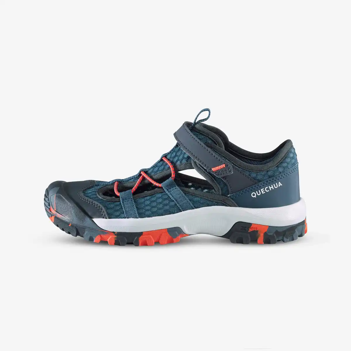 Bild 1 von QUECHUA Trekkingsandalen Kinder Gr. 28–39 leicht mit Klettverschluss - MH900 blau