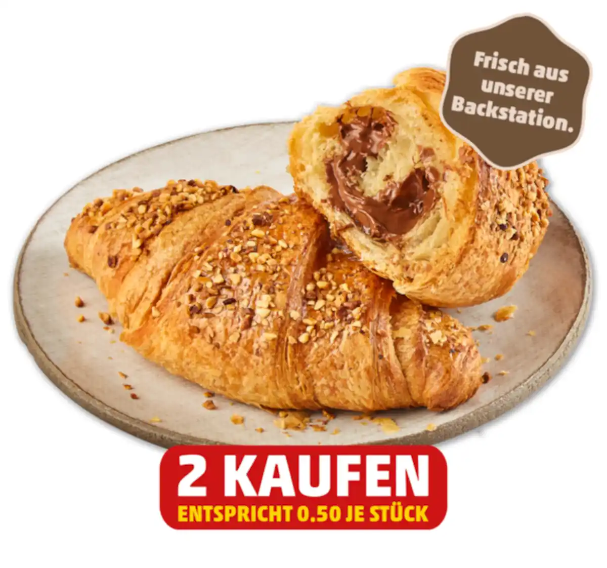 Bild 1 von BÄCKERKRÖNUNG Das süße Nuss-Nugat- Creme-Croissant