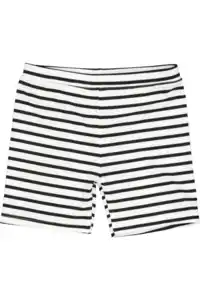 Badeboxershorts - Weiß, 122/128