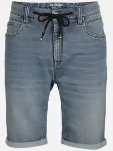 Herren Jeansshorts Blau