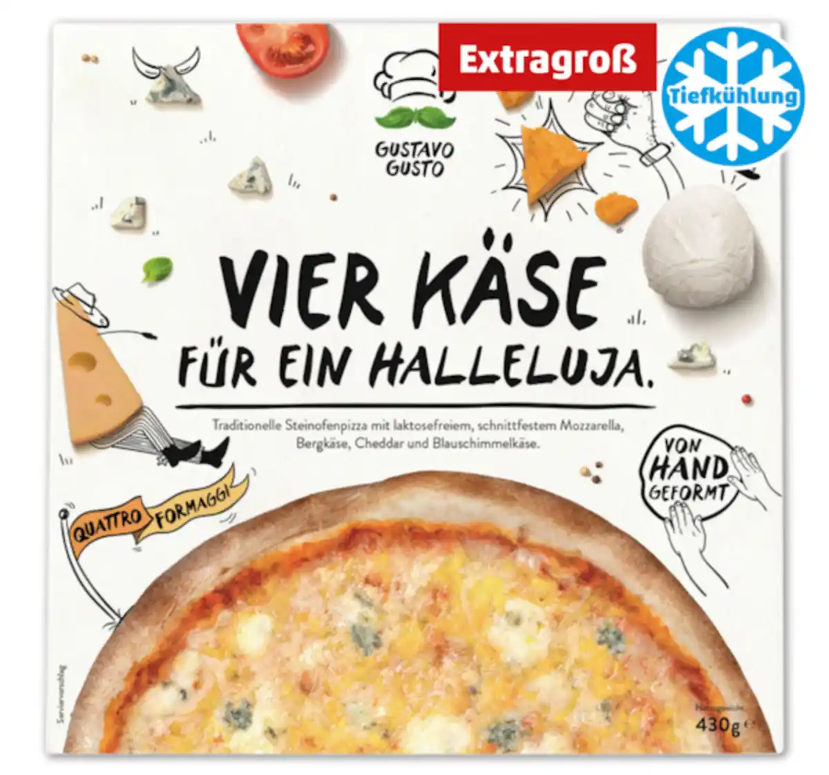 Bild 1 von GUSTAVO GUSTO Quattro Formaggi*