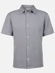 Herren Hemd mit Struktur Blau