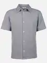 Bild 1 von Herren Hemd mit Struktur Blau