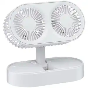 USB-Tischventilator 1200 mAh, weiß