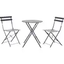 Bild 1 von Bistro-Set 3-teilig klappbar, anthrazit
