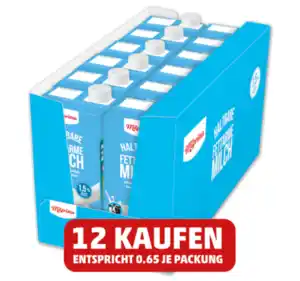MILPRIMA Haltbare fettarme Milch