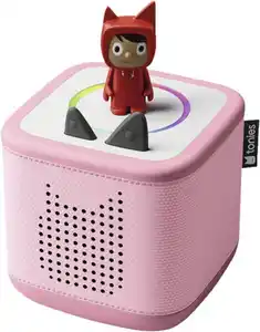 Tonies Toniebox 2 Rosa Starter Set Kreativ-Tonie Rot [DACH] Tonies