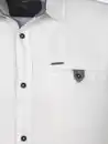 Bild 3 von Herren Leinenhemd mit Brusttasche Weiß