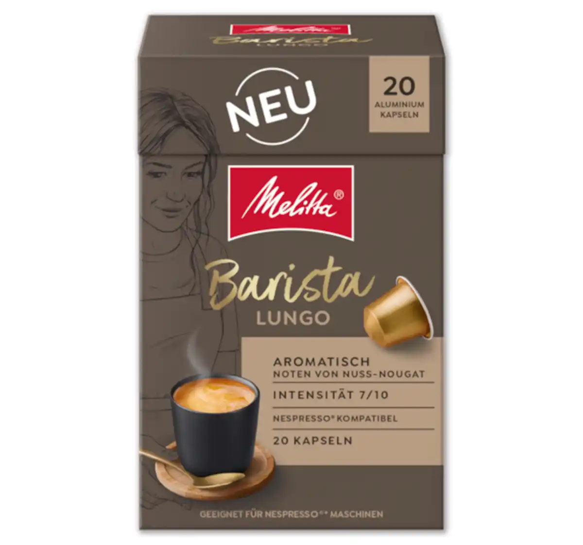 Bild 1 von MELITTA Barista Kaffeekapseln*