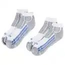 Bild 1 von CRANE Damen oder Herren Socken 2er-Pack, Low Cut, Weiß, 35/38