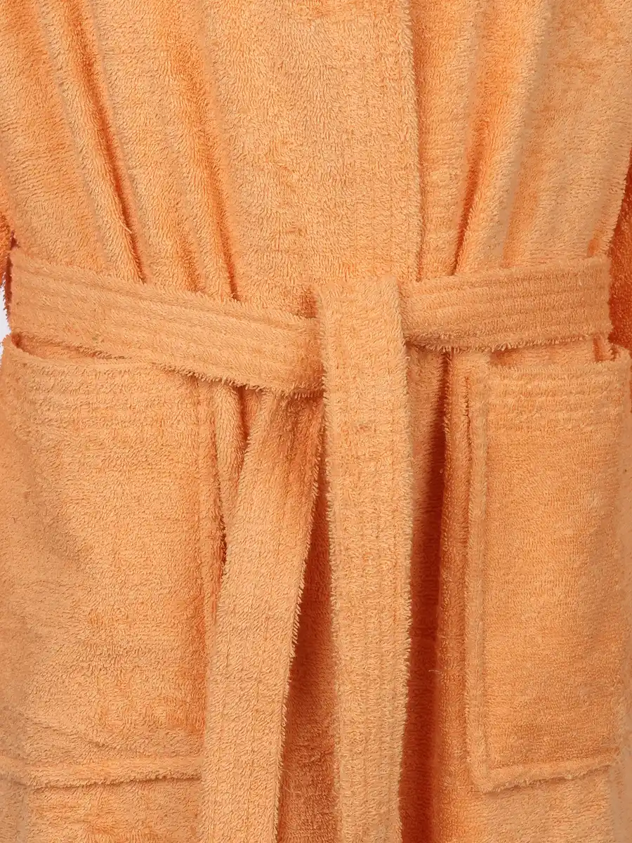 Bild 3 von Bademantel mit Kapuze Orange