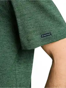 Herren T-Shirt in melierter Optik Grün