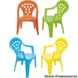 Kinderstuhl 56 x 36 x 28 cm, 4-fach sortiert