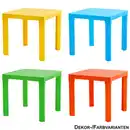 Bild 1 von Kindertisch 42 x 46 x 46 cm, 4-fach sortiert