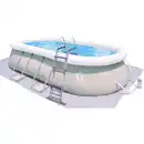Bild 1 von Avenli Frame Oval Pool Set 540 x 304 x 106 cm