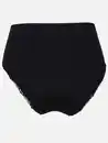 Bild 1 von Damen Taillenslip im 2er Pack mit Ripp und Spitze Schwarz