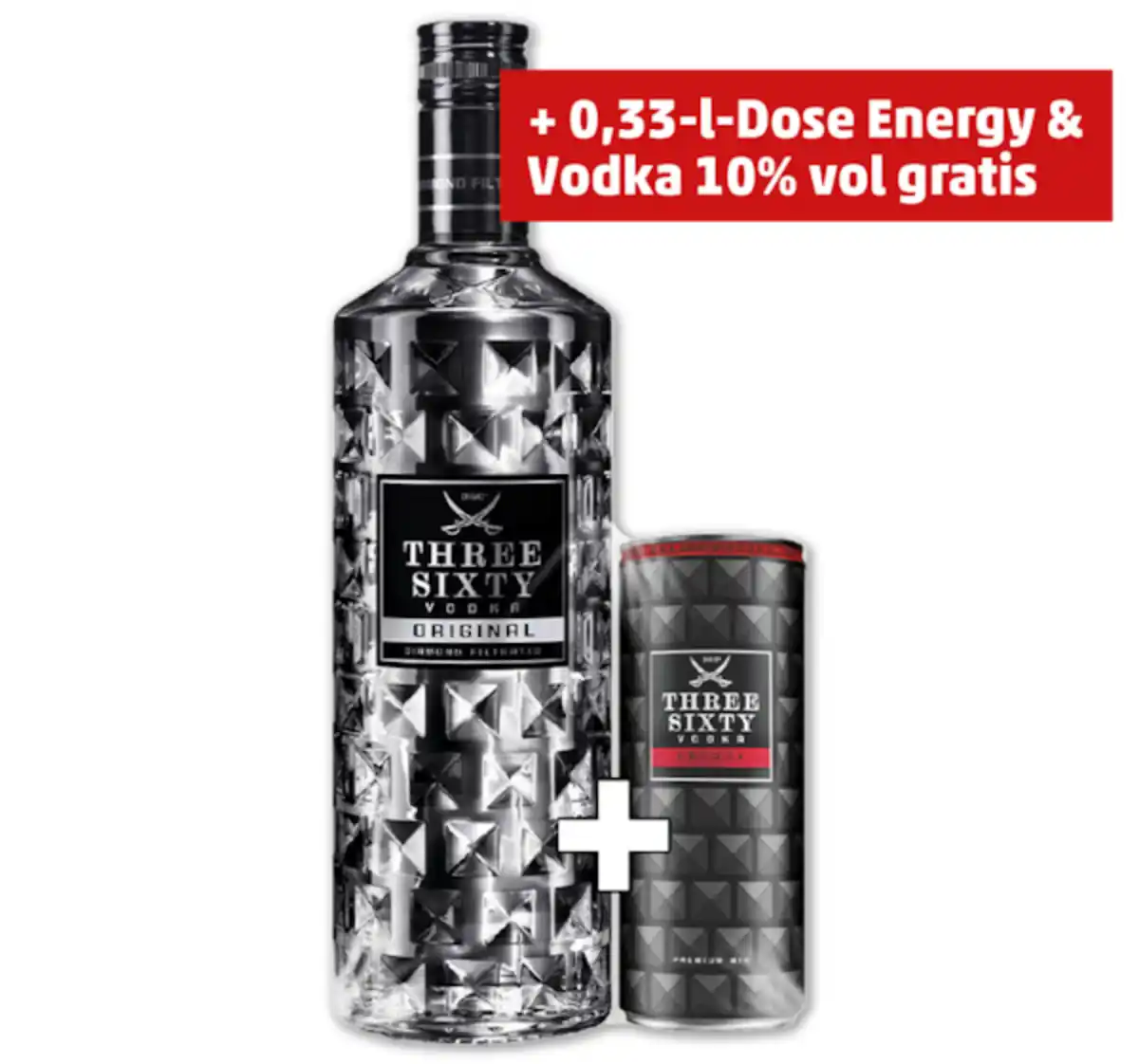 Bild 1 von THREE SIXTY Vodka*