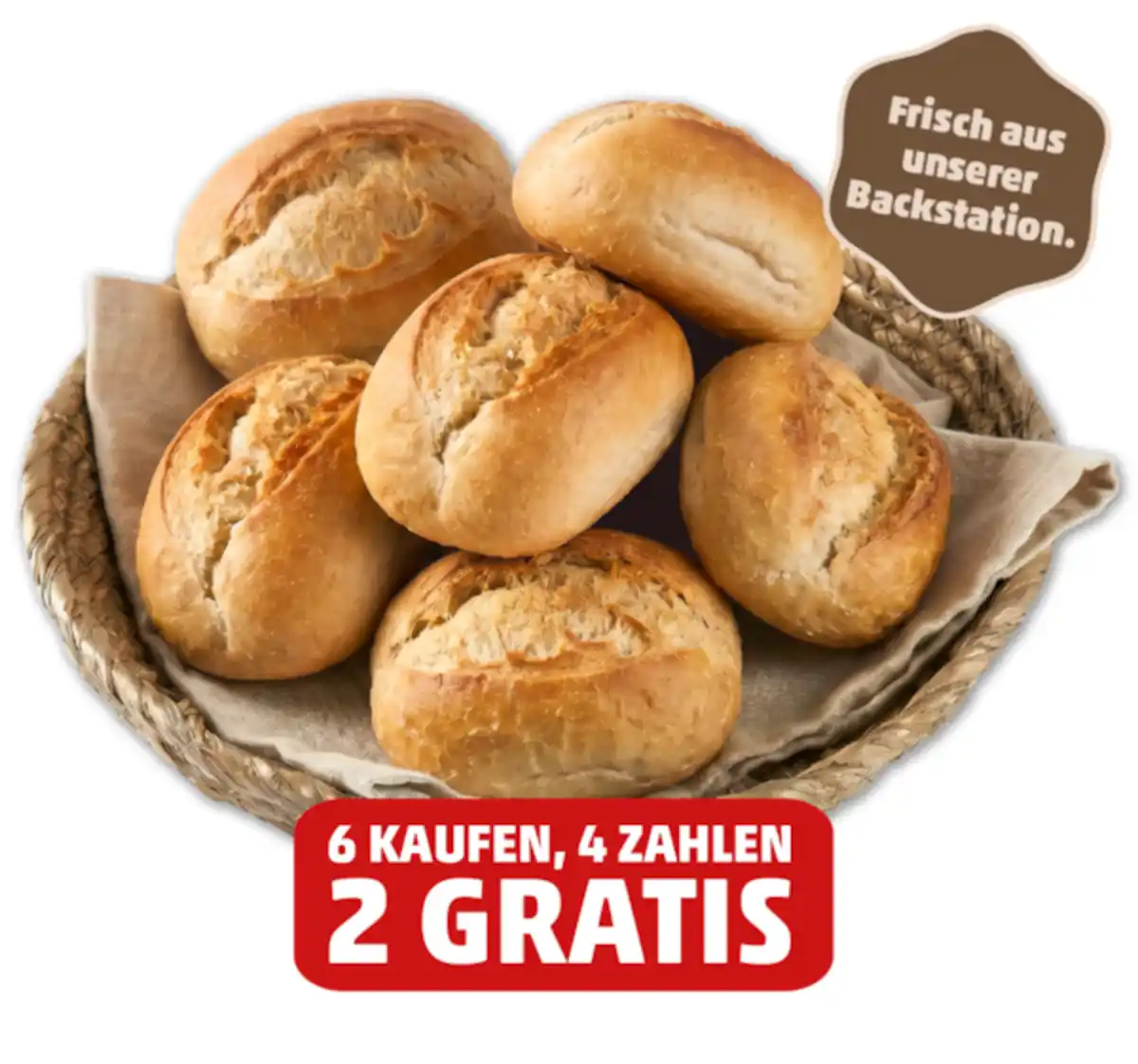Bild 1 von BÄCKERKRÖNUNG Das knusprig-frische Weizenbrötchen