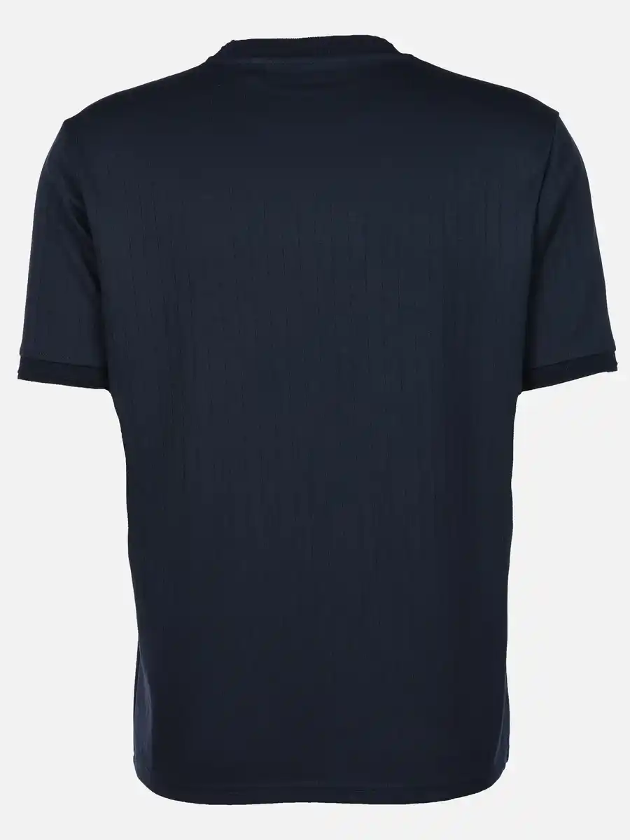 Bild 2 von Herren T-Shirt mit feinen Streifen Blau