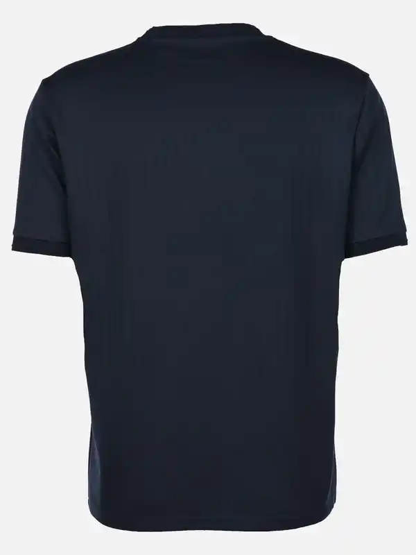 Bild 2 von Herren T-Shirt mit feinen Streifen Blau