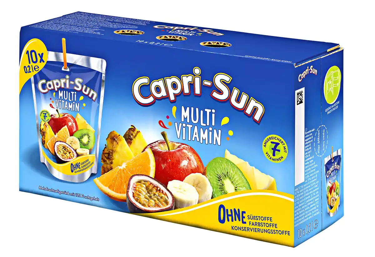 Bild 1 von Fruchtsaftgetränk 'Multivitamin' 10 x 0,2 Liter