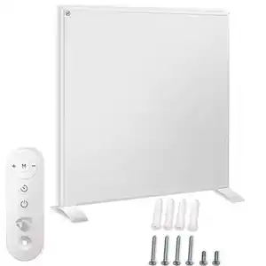 Nedis SmartLife Infrarot-Heizplatte 350W, weiß