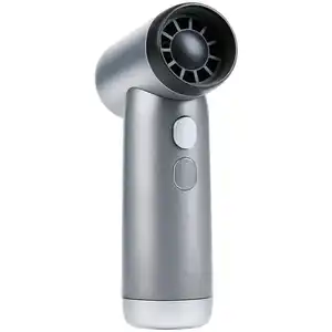 Tragbarer USB-Ventilator 1100 mAh, silber