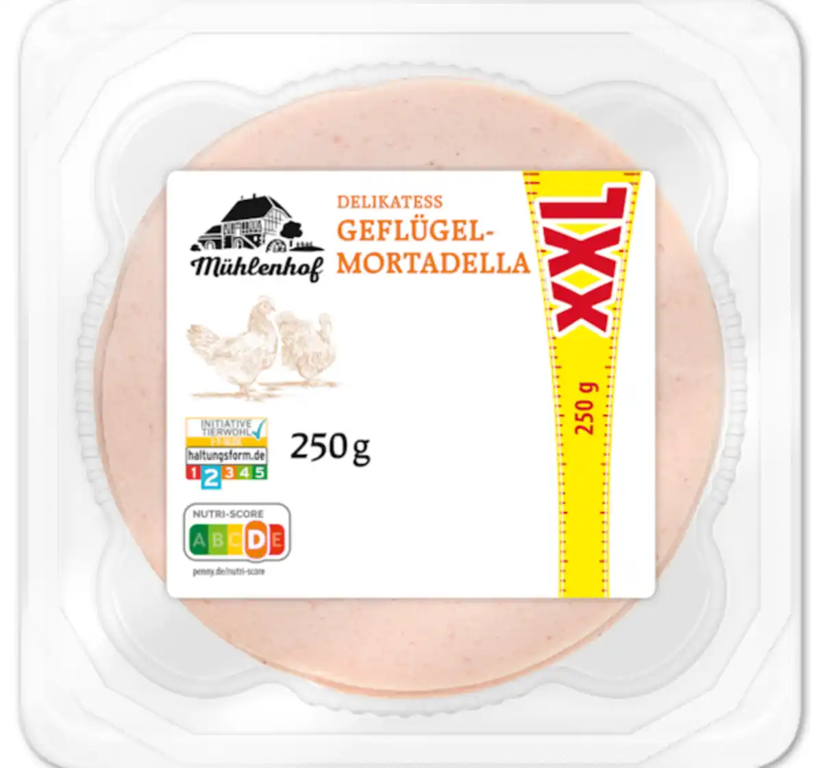 Bild 1 von MÜHLENHOF Geflügel-Mortadella*